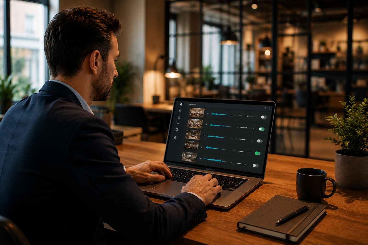Business music management platform used across multiple locations